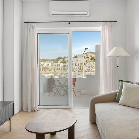 Modern Seafront 2Bd Apartment With Terrace & Sea View - Xemxija San Pawl il-Baħar Eksteriør bilde